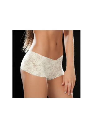Boyshort dentelle blanc - MAL90WHT